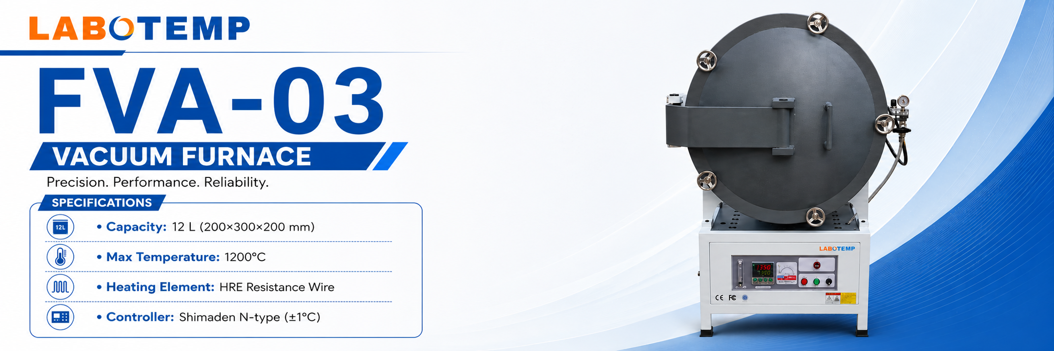 Vacuum Furnace FVA-03 Specification Poster