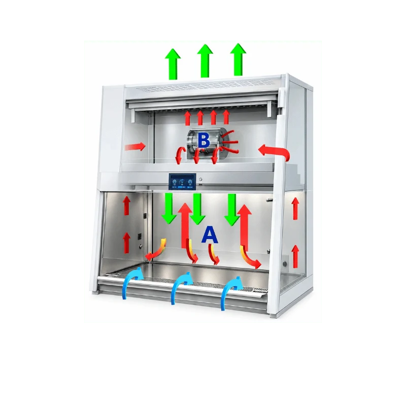 Biological safety cabinet diagram