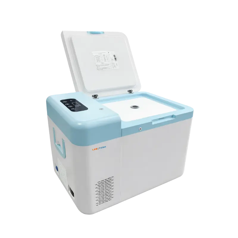 small laboratory freezer 